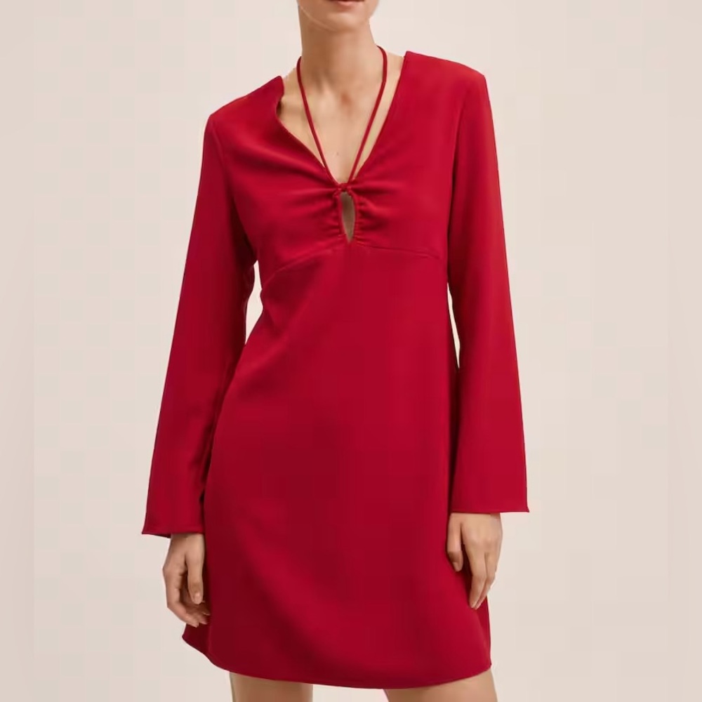 Mango Red Dress - Picture 7 of 10